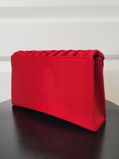 Bordowa torebka kopertówka Soft Cherry